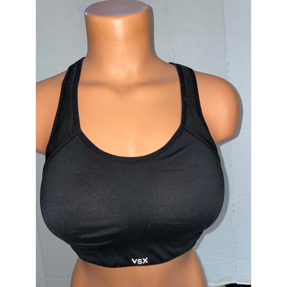 34D Victoria’s Secret VSX Black Sportswear athletic workout Bra - Picture 3 of 6